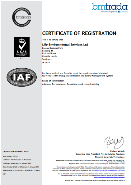 ISO 45001 Certification
